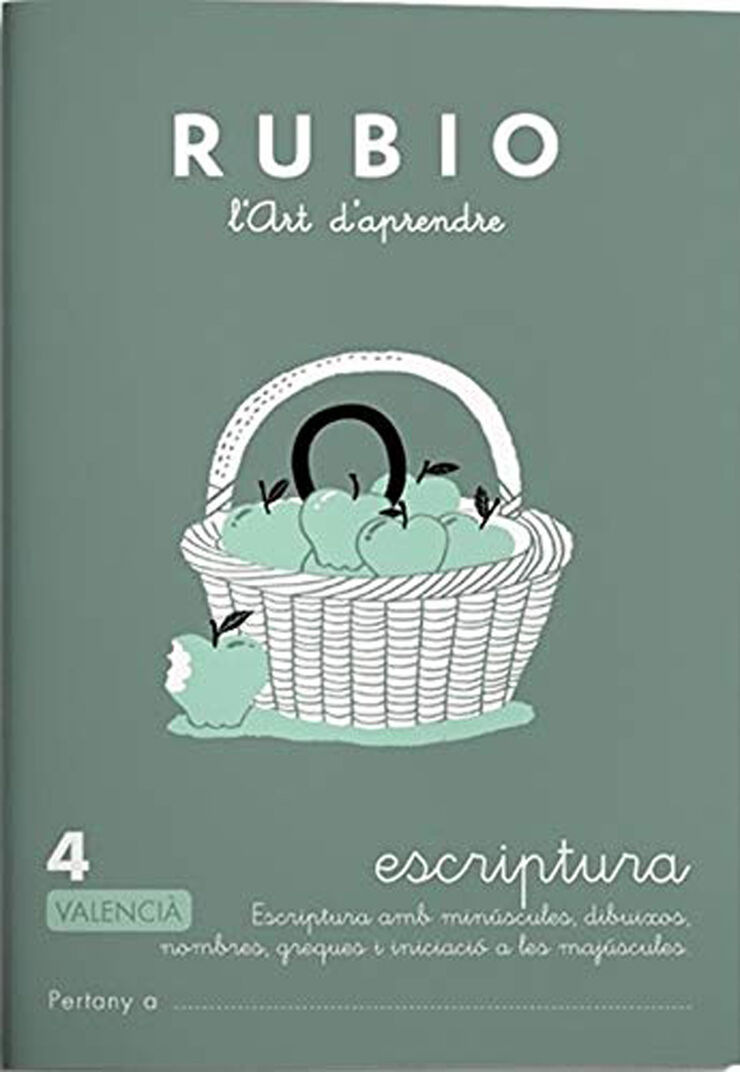 Escriptura 4 (Valencià) Rubio