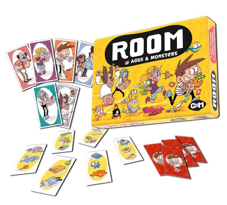 Room Joc de cartes Agus i els Monstres