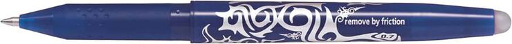 Retoladors Pilot Frixion blau 12u