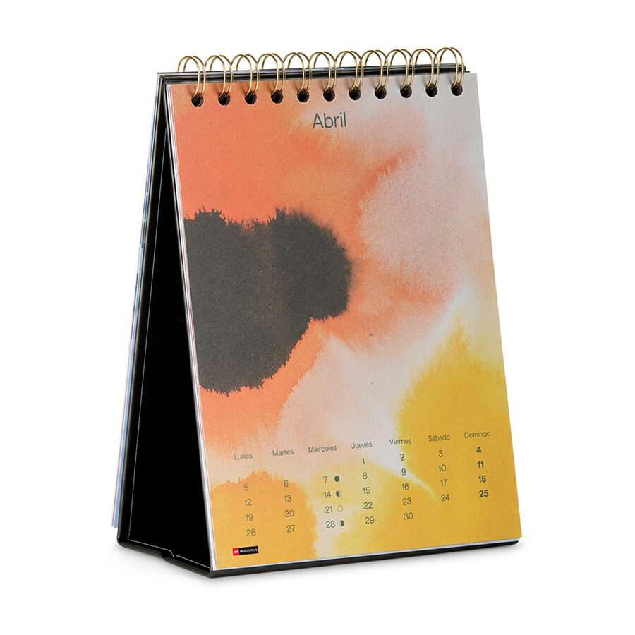 Calendario Miquelrius Mesa 15x20 Castellano 2027 Aquarel