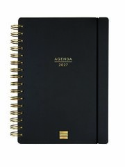 Agenda Finocam 16M Haiku E10 Sem/Vista Castellano 2026-27 Negro