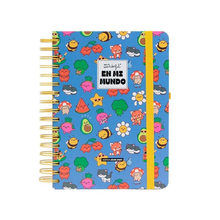 Agenda escolar Wonder diaria castellano 2026-2027 - En mi mundo
