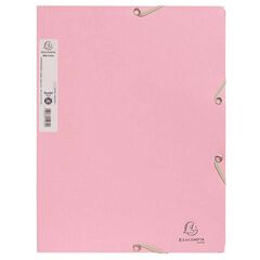 Carpeta 3 solapes A4 Autentik Exacompta rosa