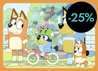 Puzle 4 X 42 peces Bluey