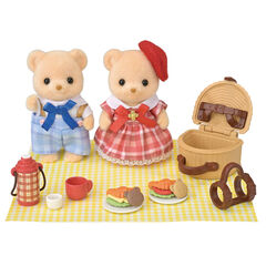 Set de p&iacute;cnic hermanos Oso Biscuit Sylvanian Families