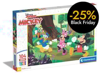 Puzle 104 peces maxi Mickey i amics