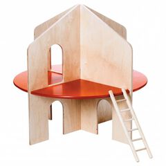 Casa de muñecas de madera