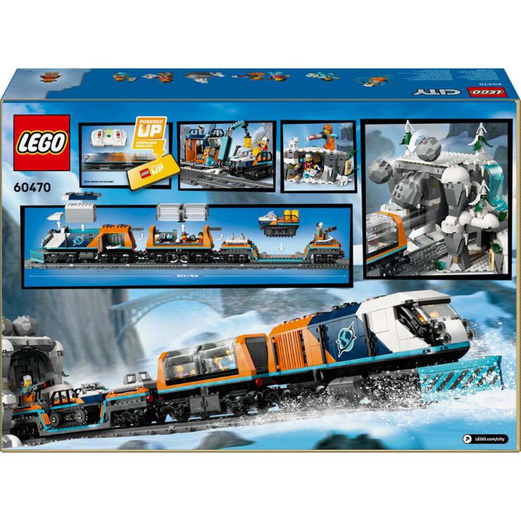 LEGO® City Tren Exprés Polar Àrtic dels Exploradors 60470