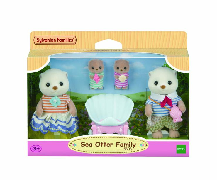 Familia Nutria Marina - Sylvanian Families