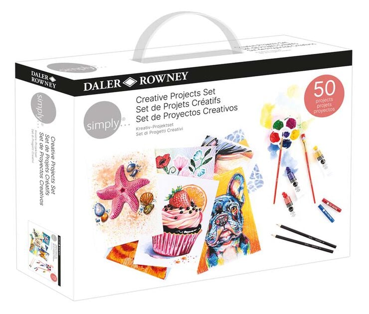 Set Daler Rowney Simply Creativ Project 50 peces