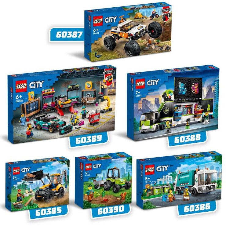 LEGO® City Camió de Reciclatge 60386