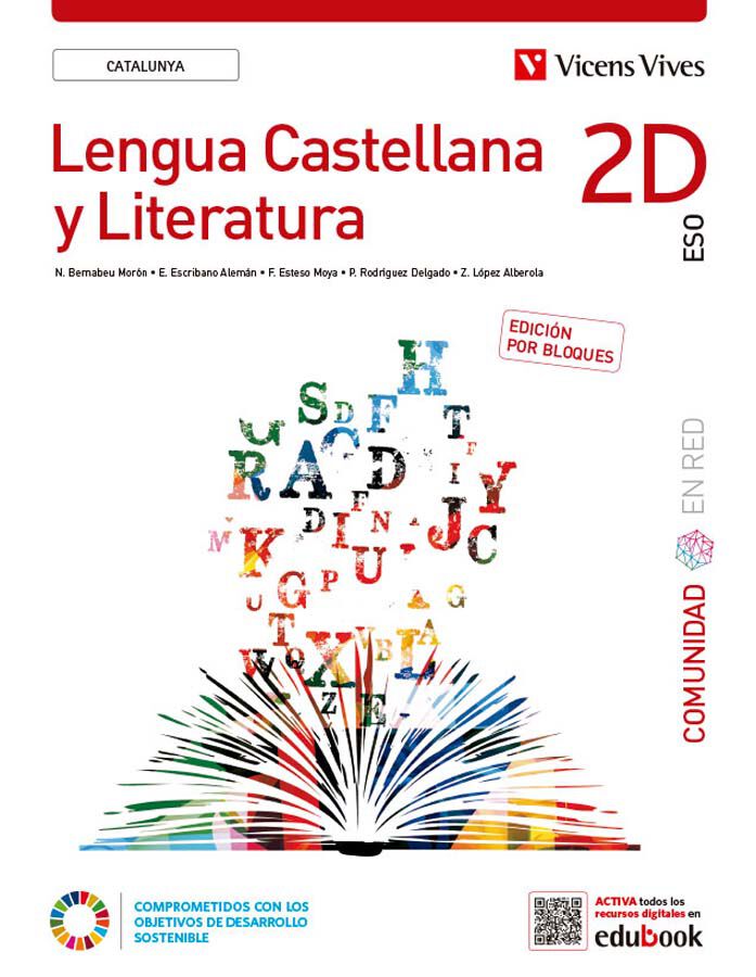 Lengua Castellana Y Literatura. 2 Bloques C. Diversidad Comunidad En Red Catalu&ntilde;a