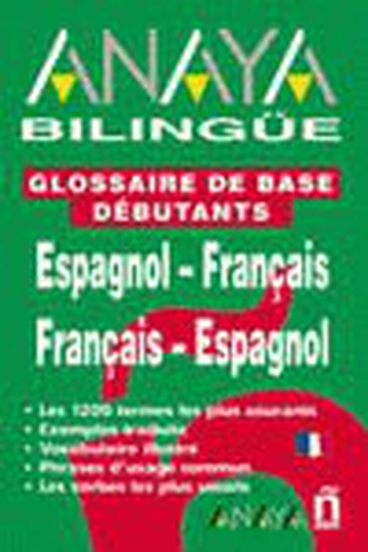 Glosario Espagnol-Français Français-Espa