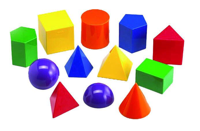 Formas Edxeducational Cuerpos geom&eacute;tricos s&oacute;lidos