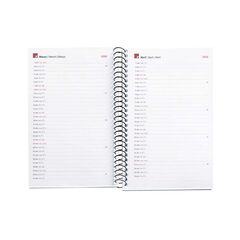 Agenda Espiral Miquelrius Activa sem/vista mult 2026 City azul marino