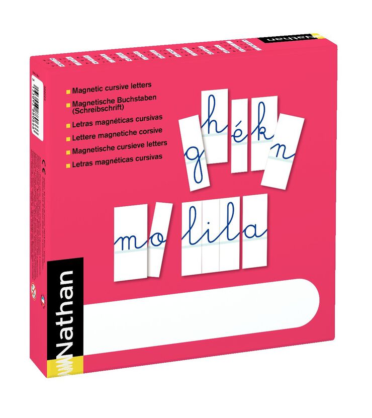 Letras magnéticas cursivas