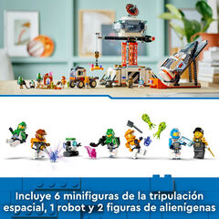 LEGO® City Base Espacial y Plataforma de Lanzamiento 60434