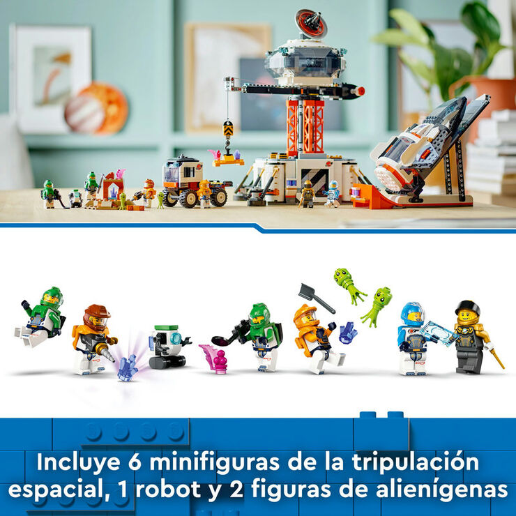 LEGO® City Base Espacial y Plataforma de Lanzamiento 60434