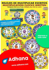 ADHA 35X50 Relojes De Multiplicar Escrit