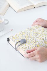 Funda de Libro Drapets Flores Mimosa interior gris