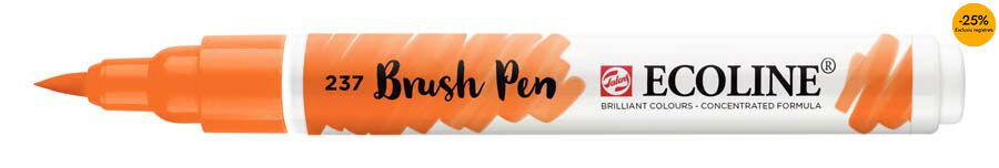 Rotulador Ecoline Brush Pen anaranjado oscuro 237