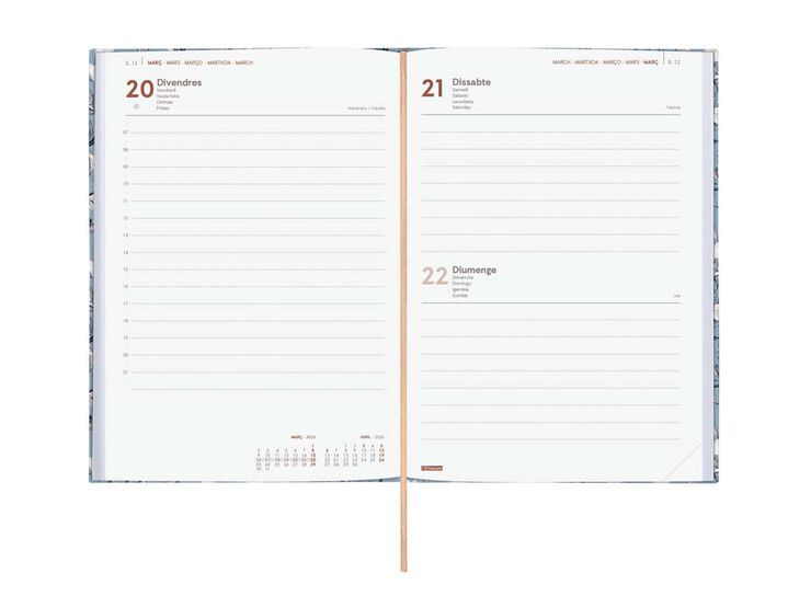 Agenda Finocam Berlín Y10 día/pág cat 2026 Cotton