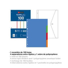 Carpebloc Polyfoam A4 Gradient Azul y Amarillo