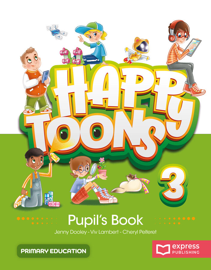 Happytoons pupil's book level 3