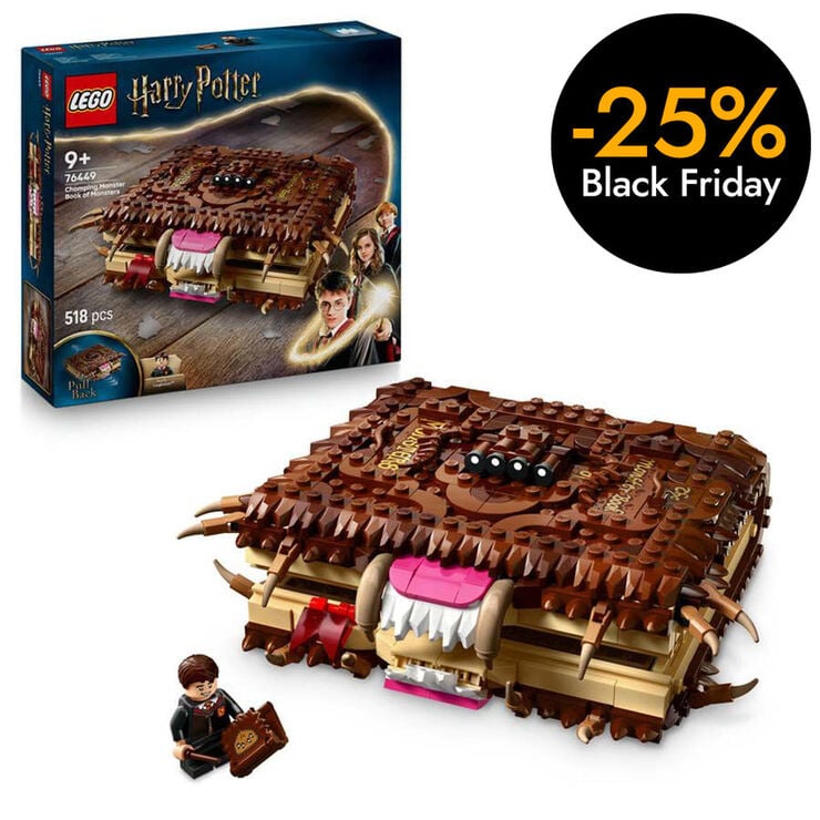 LEGO® Harry Potter TM Llibre Monstruós dels Monstres Mossegador 76449