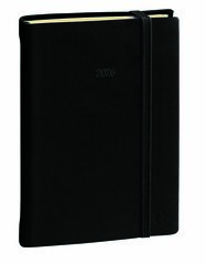 Agenda Quo Vadis Daily Prestige Silk 13x21 d&iacute;a/p&aacute;g mult 2026 negro