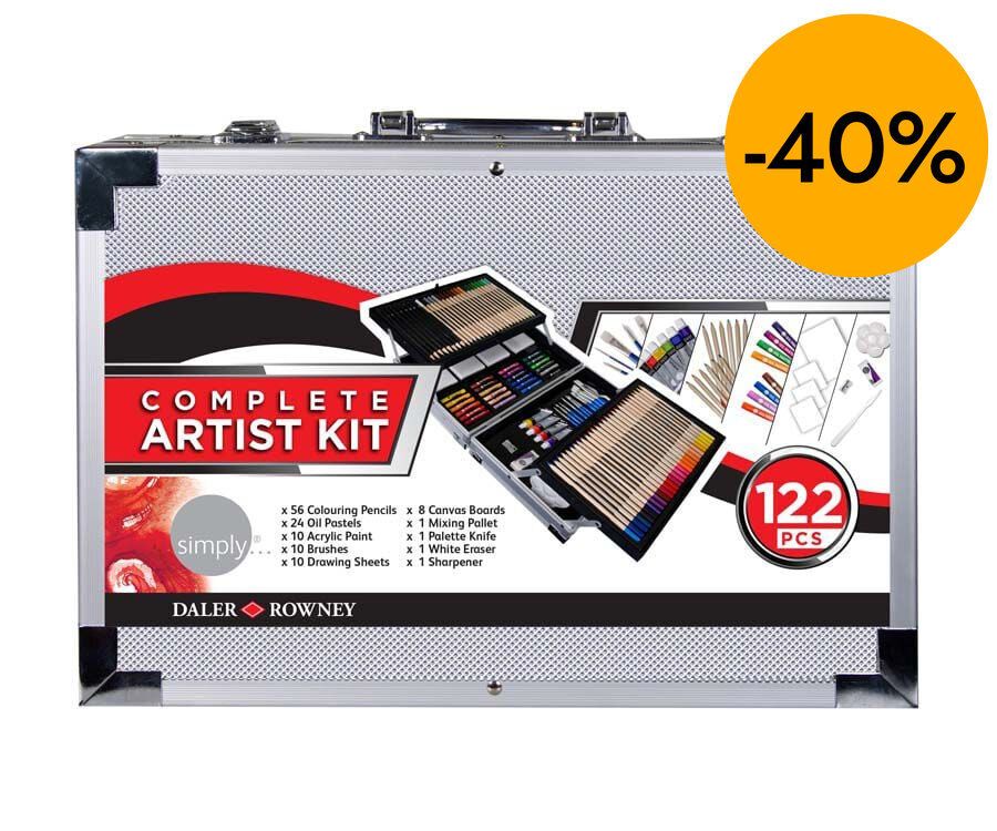 Set Art Essential Daler-Rowney 122 piezas