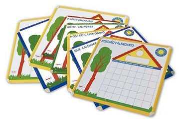 Calendario Magnético 600x550 mm Inglés Henbea Calendario Magnético 600x550 mm Inglés Henbea