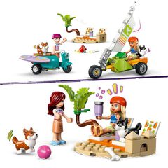 LEGO® LEGO Friends Mascotas Surferas y Aventura sobre Ruedas 42641