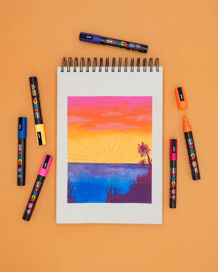 Maletí Posca Premium 40 peces