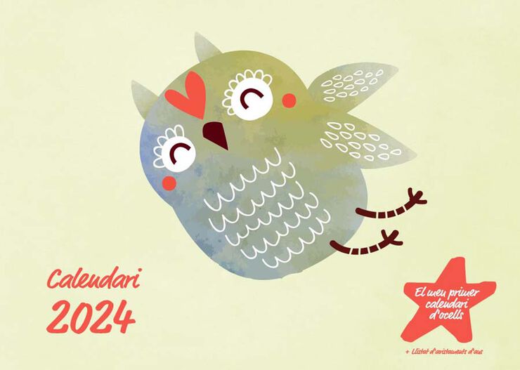 El Meu Primer Calendari d'Ocells 2024 català