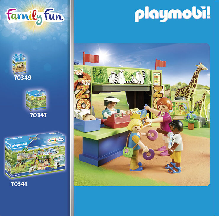 Playmobil Family Fun Cebras con Bebé (70356)