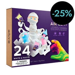 Arte sensorial Oktoclay creative set 24 colores pastel