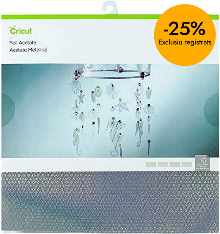 Foil Acetat 30x30cm Pin 16 fulls