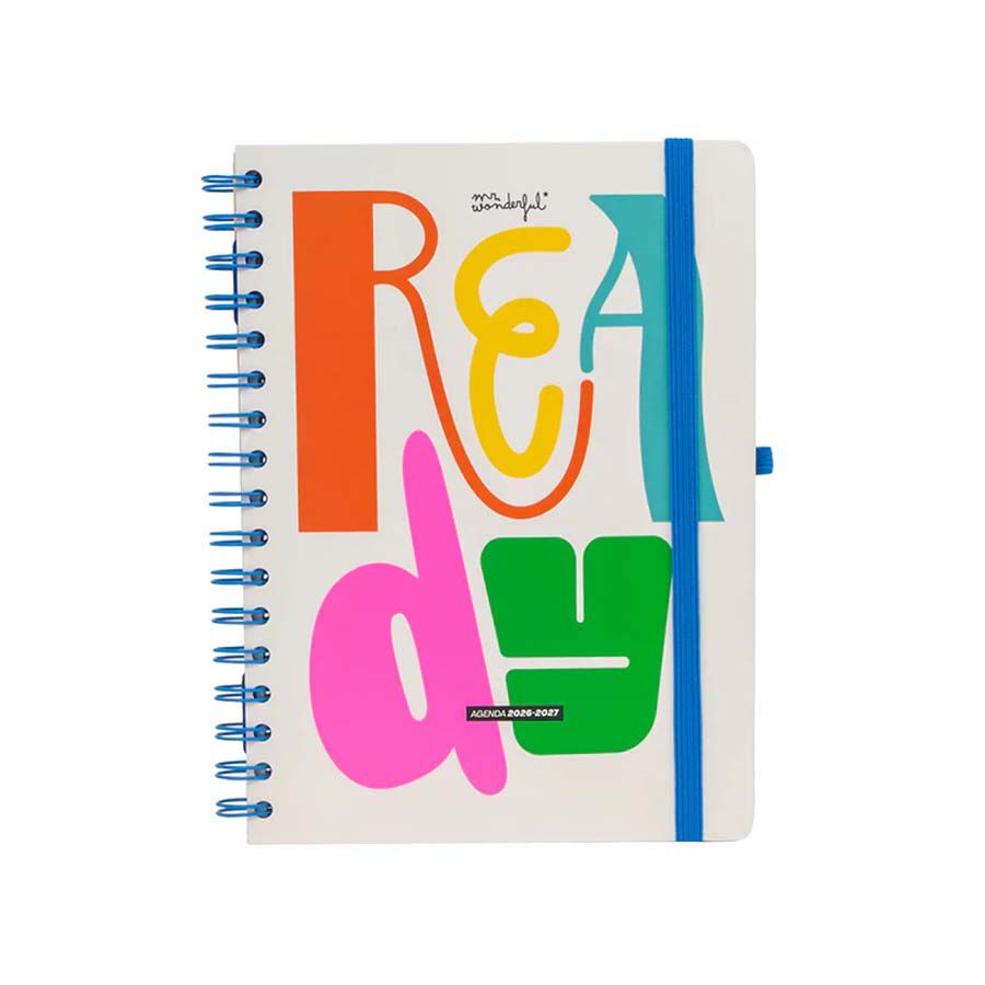 Agenda escolar Wonder setmanal castell&agrave; 2026-2027 - Ready