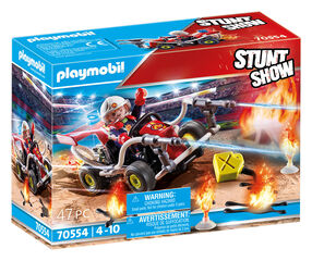 Playmobil Stuntshow Kart Bombero (70554)