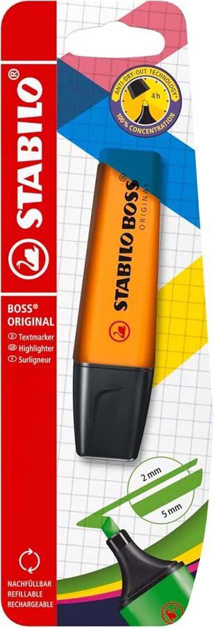 Marcador fluorescente Stabilo Boss naranja