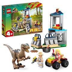 LEGO® Jurassic Park Escapada del Velociraptor 76957