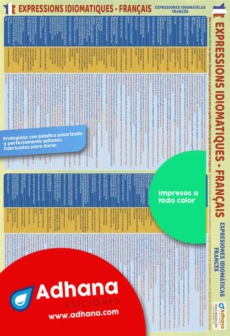 Adha francès/expressions idiomatiques