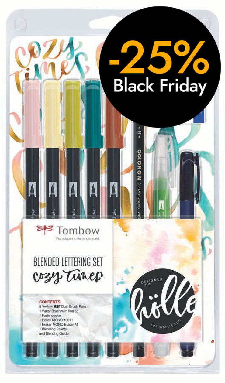 Lettering Set Tombow Cozy Time