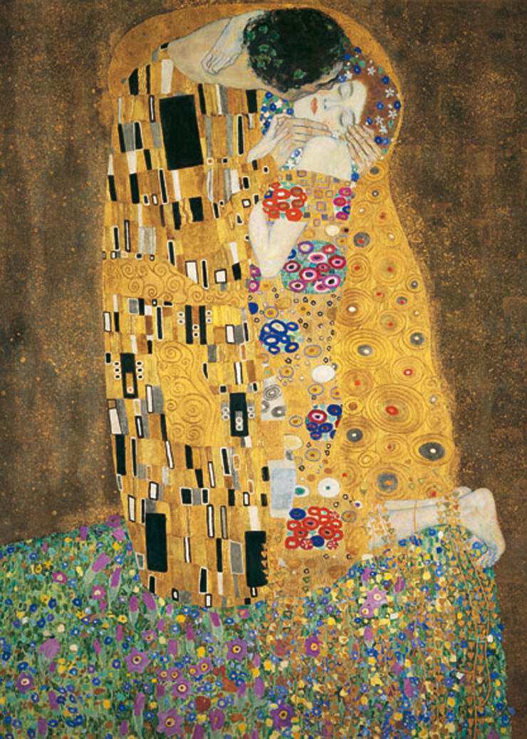 Puzle Ravensburger Klimt El Beso 1000 piezas