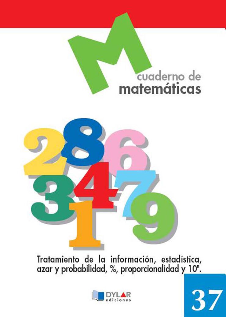 Cuaderno De Matemáticas Nº 37