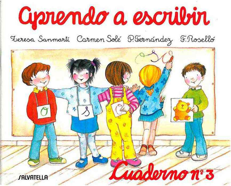 Aprendo a Escribir 3 Escritura Salvatella