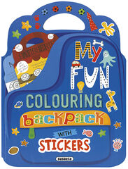 My fun colouring backpack with stickers My fun colouring backpack with stickers
