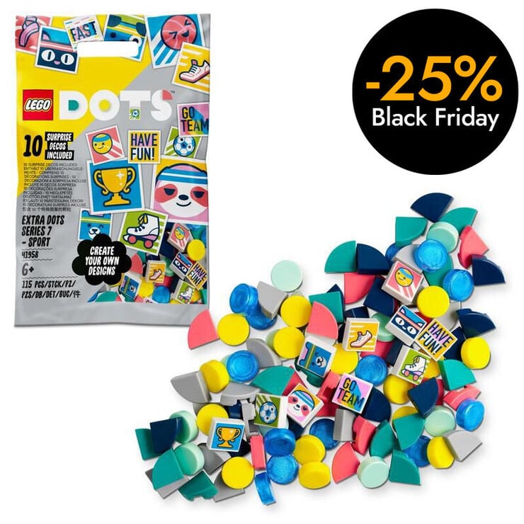 LEGO® DOTS Extra: Edició 7 ESPORTS 41958