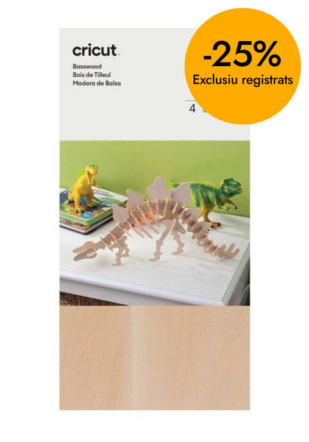 Madera de tilo 30,5X15cm 4u